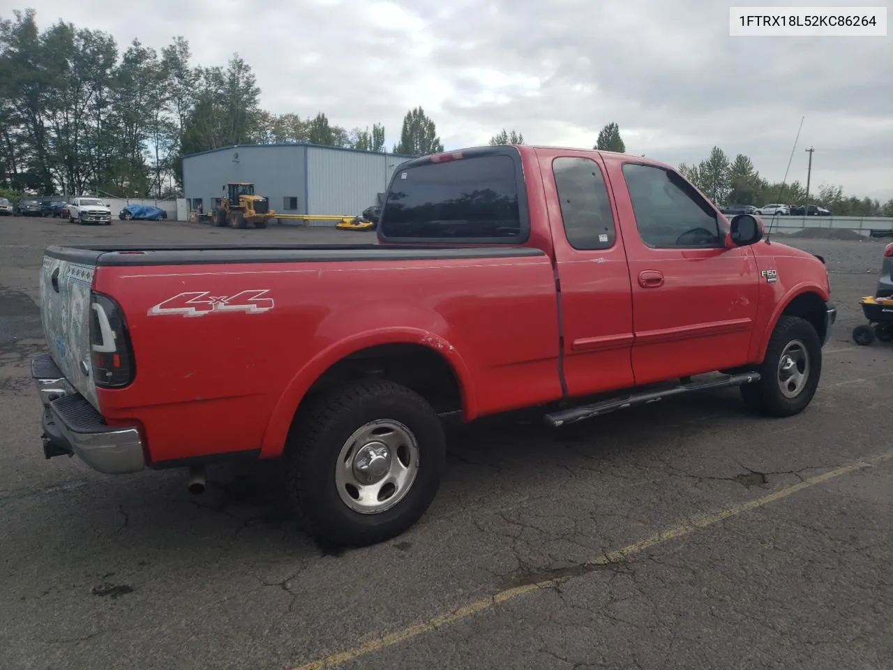 2002 Ford F150 VIN: 1FTRX18L52KC86264 Lot: 71426234