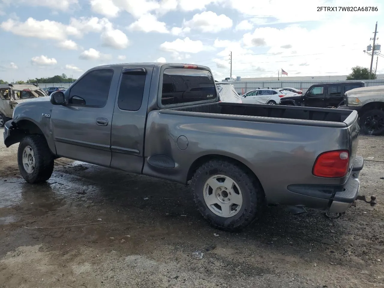 2002 Ford F150 VIN: 2FTRX17W82CA68786 Lot: 71484684