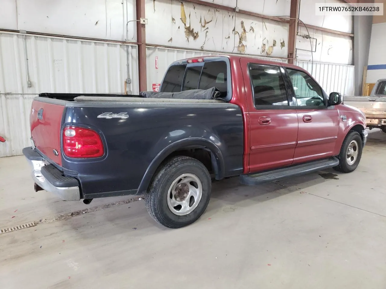 2002 Ford F150 Supercrew VIN: 1FTRW07652KB46238 Lot: 71862884