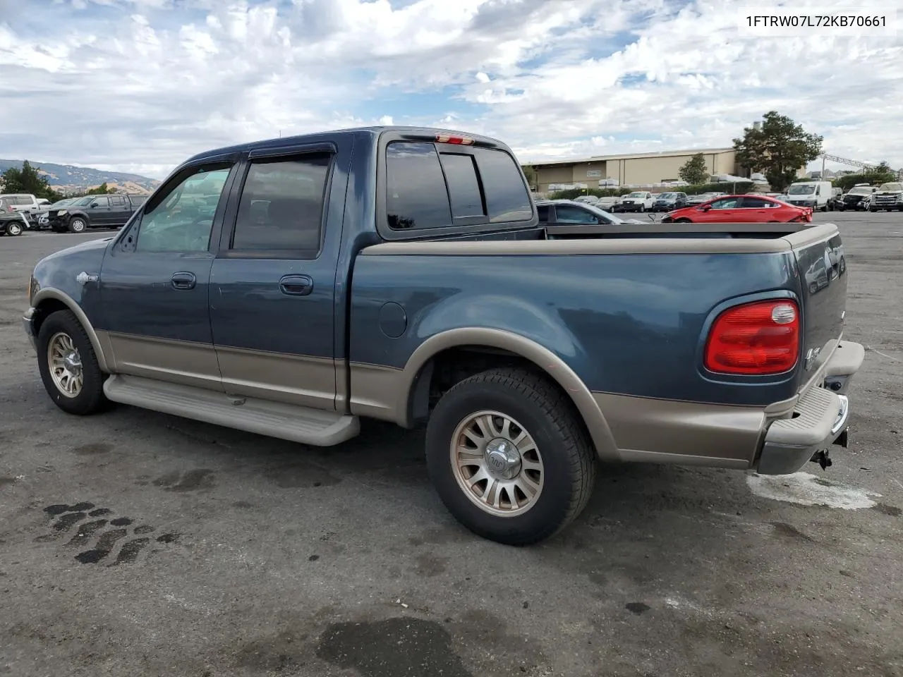 1FTRW07L72KB70661 2002 Ford F150 Supercrew