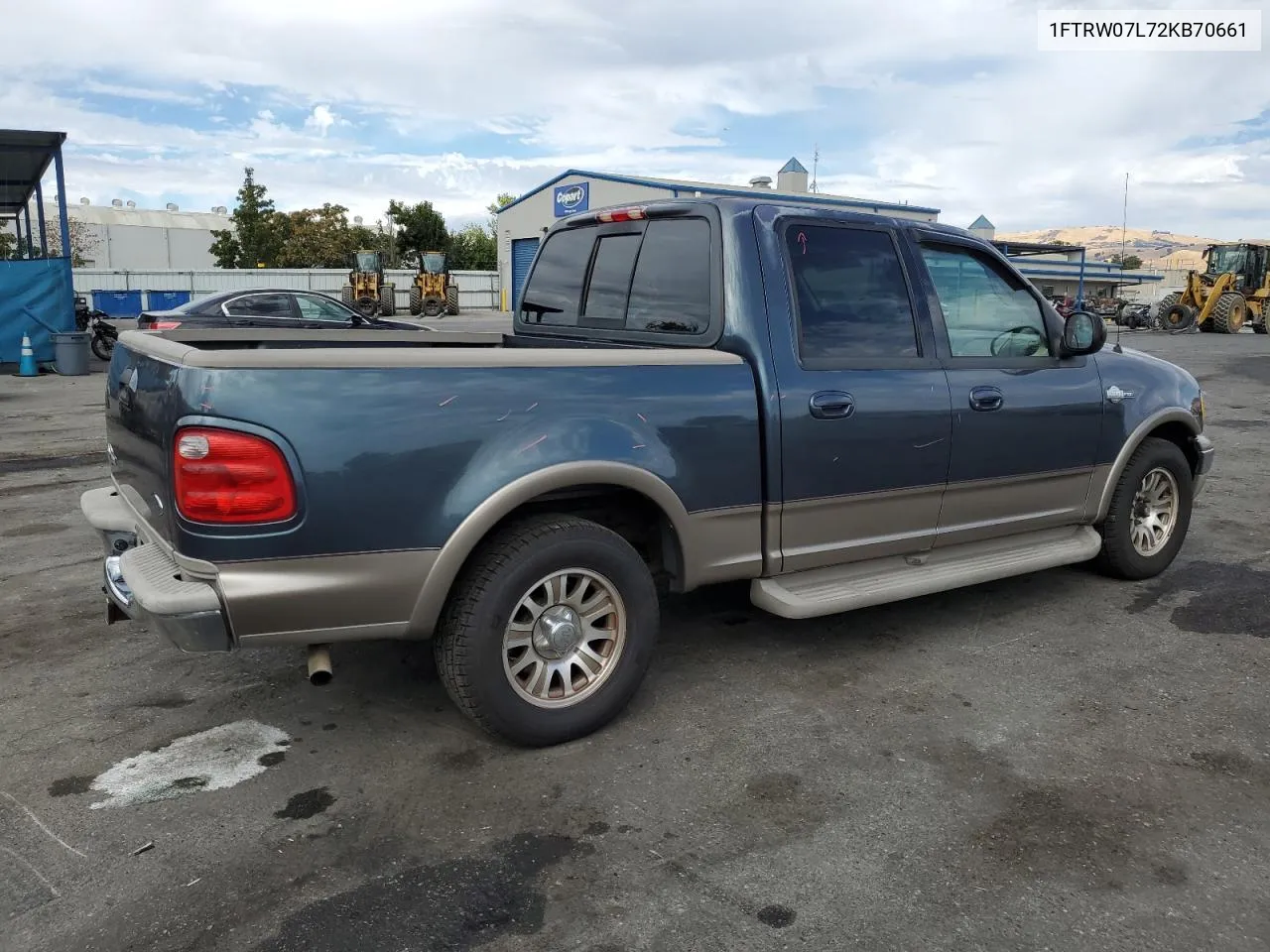 1FTRW07L72KB70661 2002 Ford F150 Supercrew