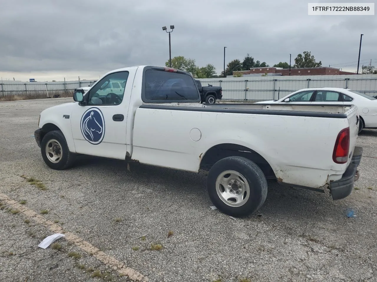 2002 Ford F150 VIN: 1FTRF17222NB88349 Lot: 72273964