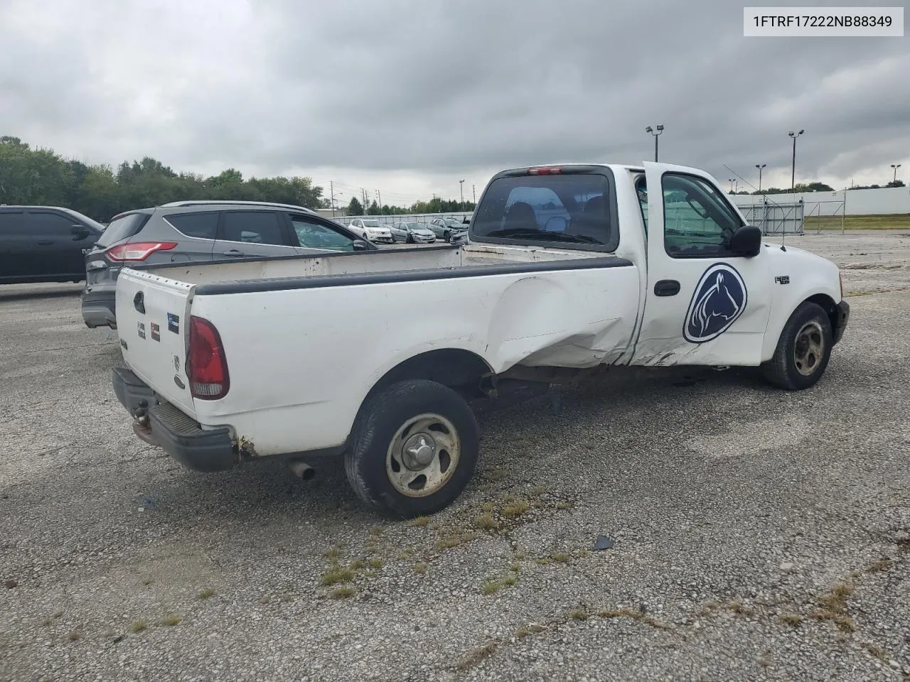 2002 Ford F150 VIN: 1FTRF17222NB88349 Lot: 72273964