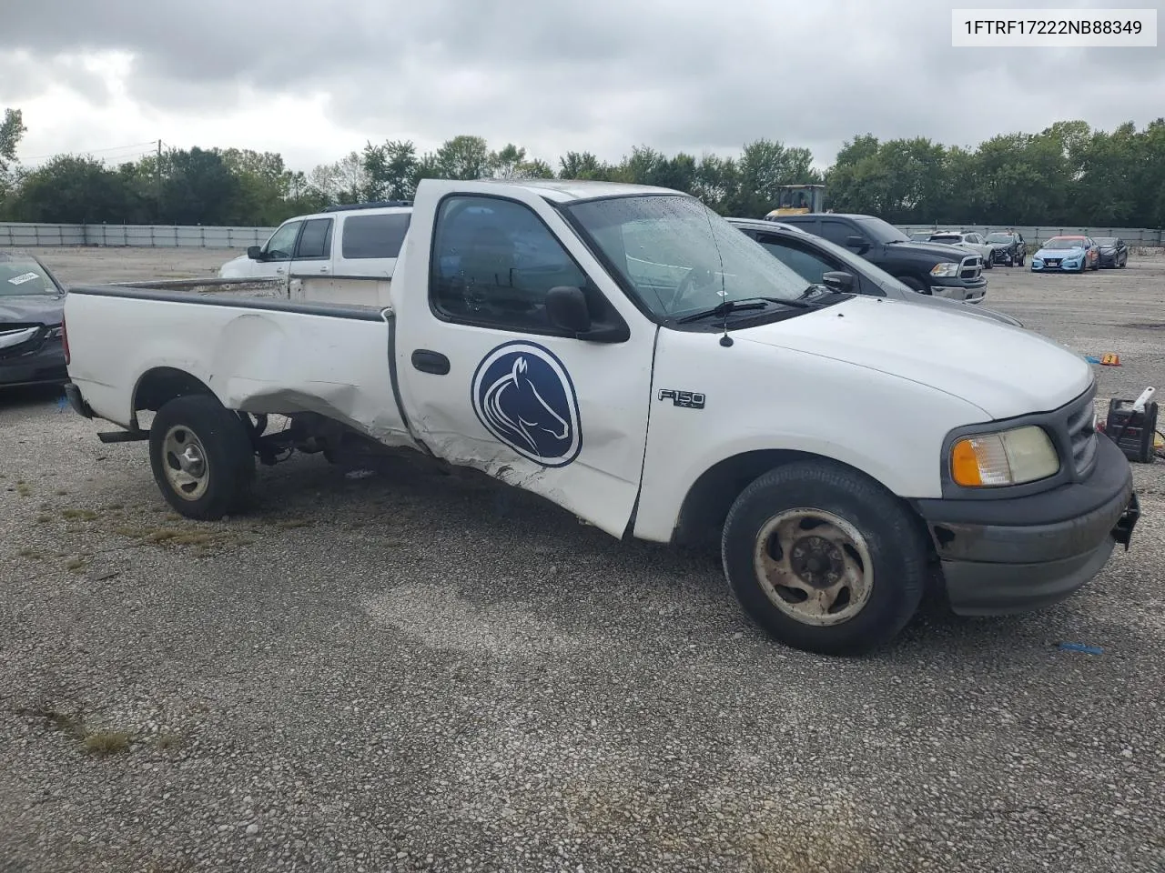 2002 Ford F150 VIN: 1FTRF17222NB88349 Lot: 72273964