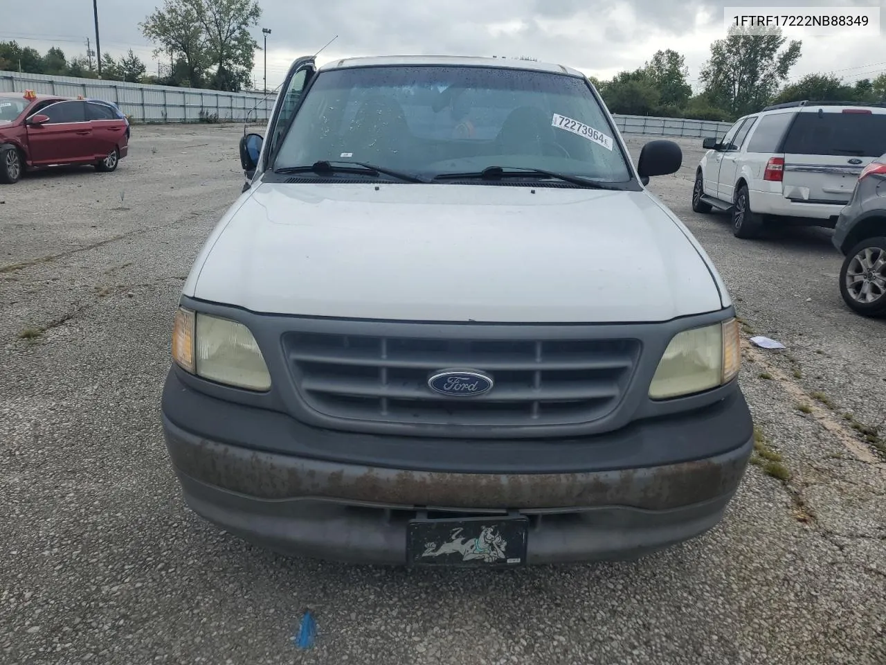 2002 Ford F150 VIN: 1FTRF17222NB88349 Lot: 72273964