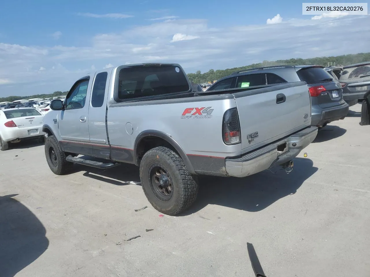 2002 Ford F150 VIN: 2FTRX18L32CA20276 Lot: 72347924