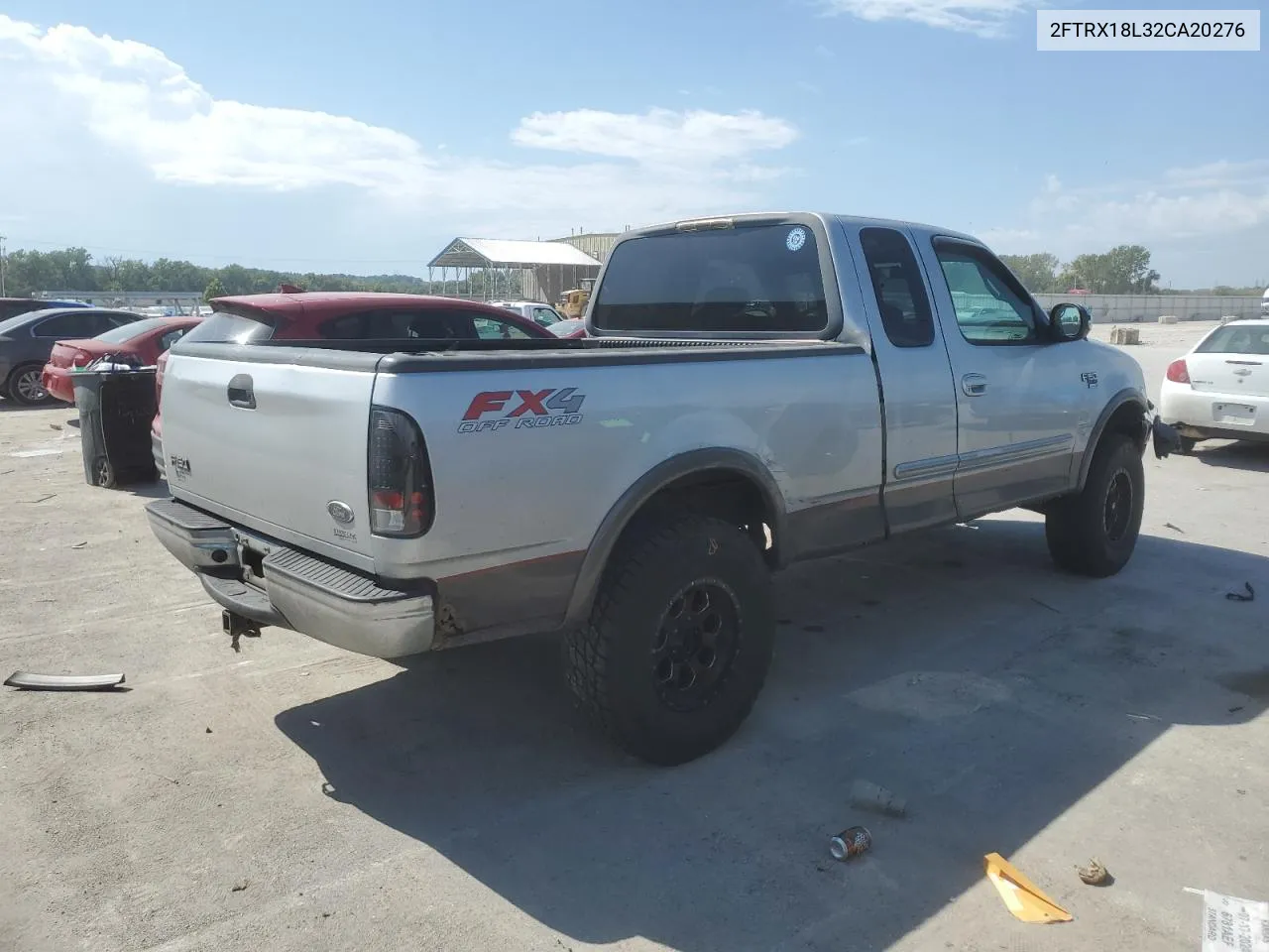 2002 Ford F150 VIN: 2FTRX18L32CA20276 Lot: 72347924