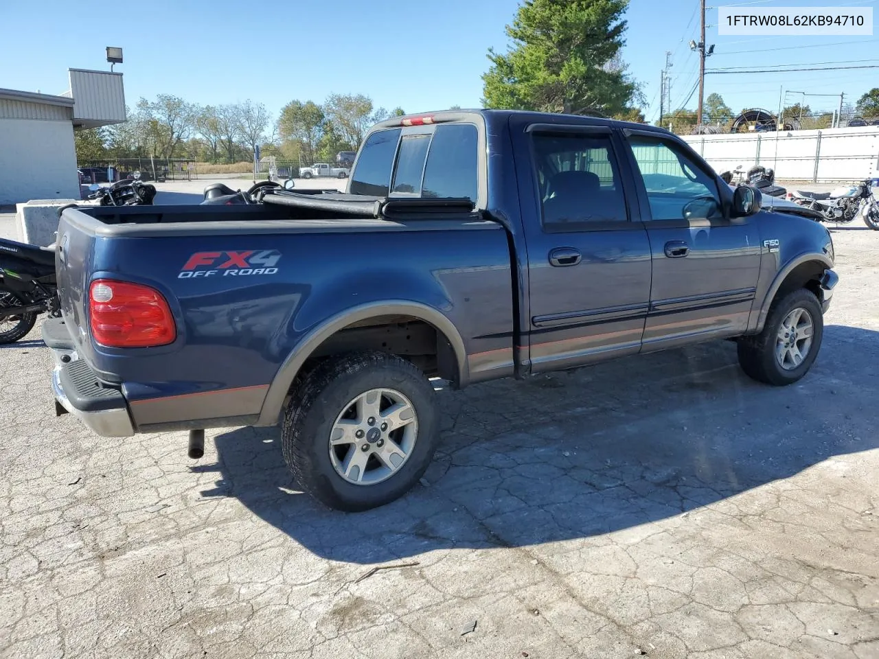 2002 Ford F150 Supercrew VIN: 1FTRW08L62KB94710 Lot: 73020274