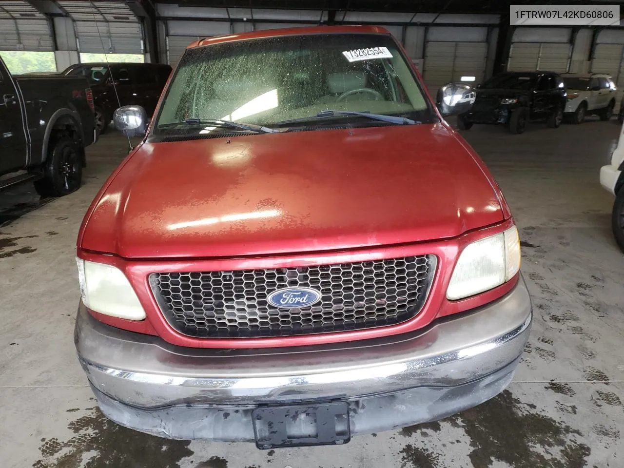 2002 Ford F150 Supercrew VIN: 1FTRW07L42KD60806 Lot: 73282554