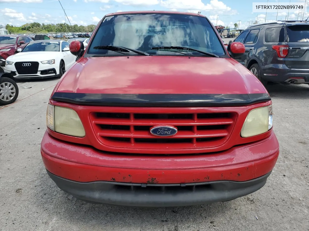 2002 Ford F150 VIN: 1FTRX17202NB99749 Lot: 73460754