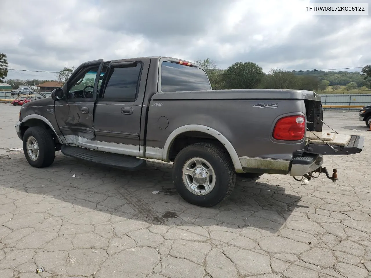 2002 Ford F150 Supercrew VIN: 1FTRW08L72KC06122 Lot: 73707194