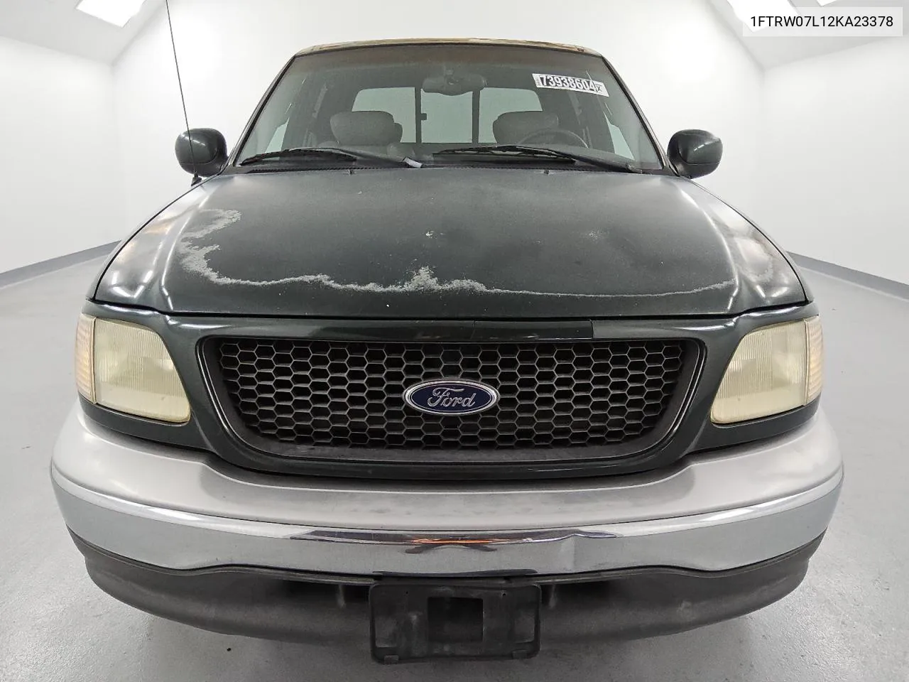 2002 Ford F150 Supercrew VIN: 1FTRW07L12KA23378 Lot: 73938604