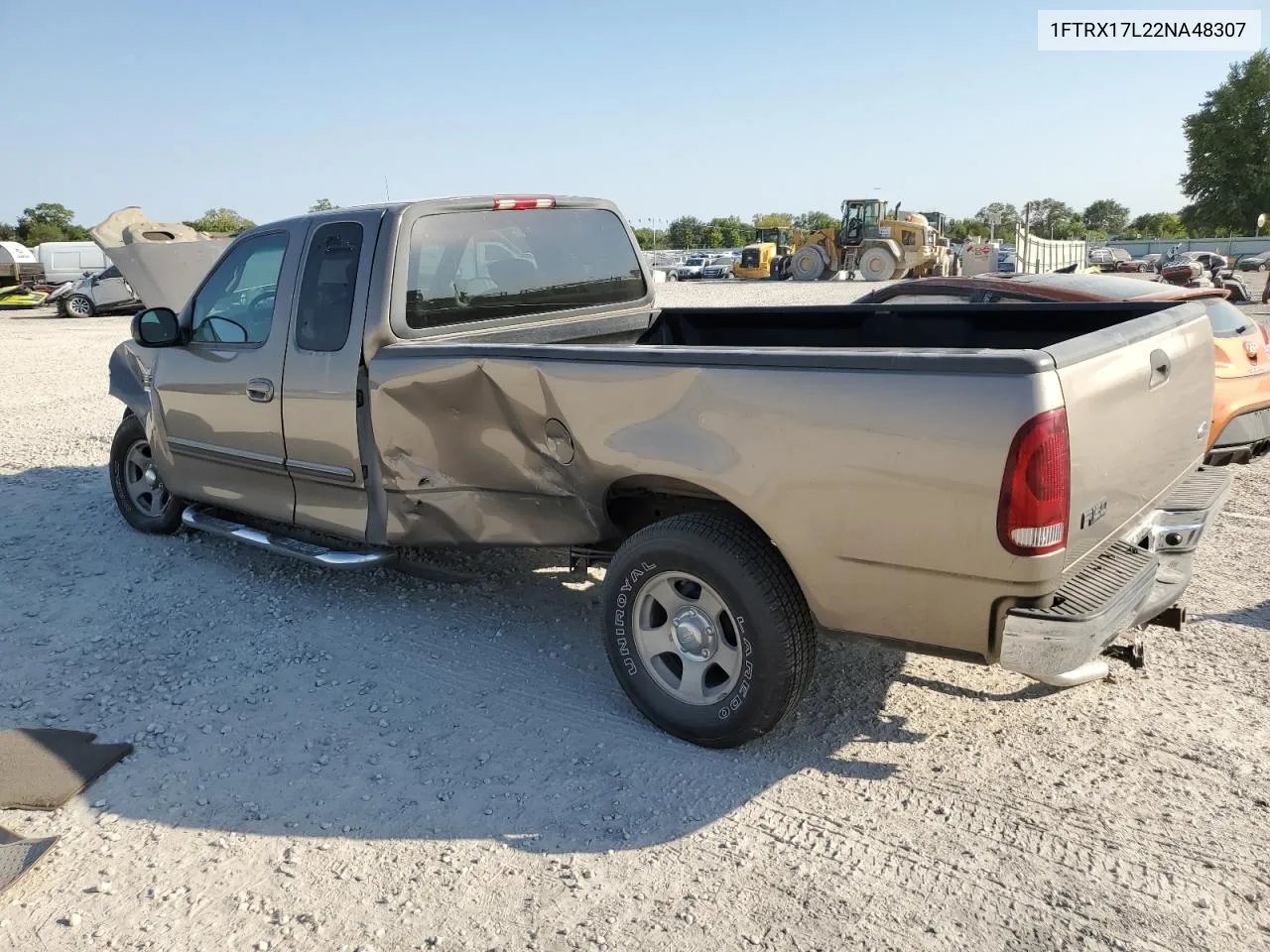 2002 Ford F150 VIN: 1FTRX17L22NA48307 Lot: 74238074