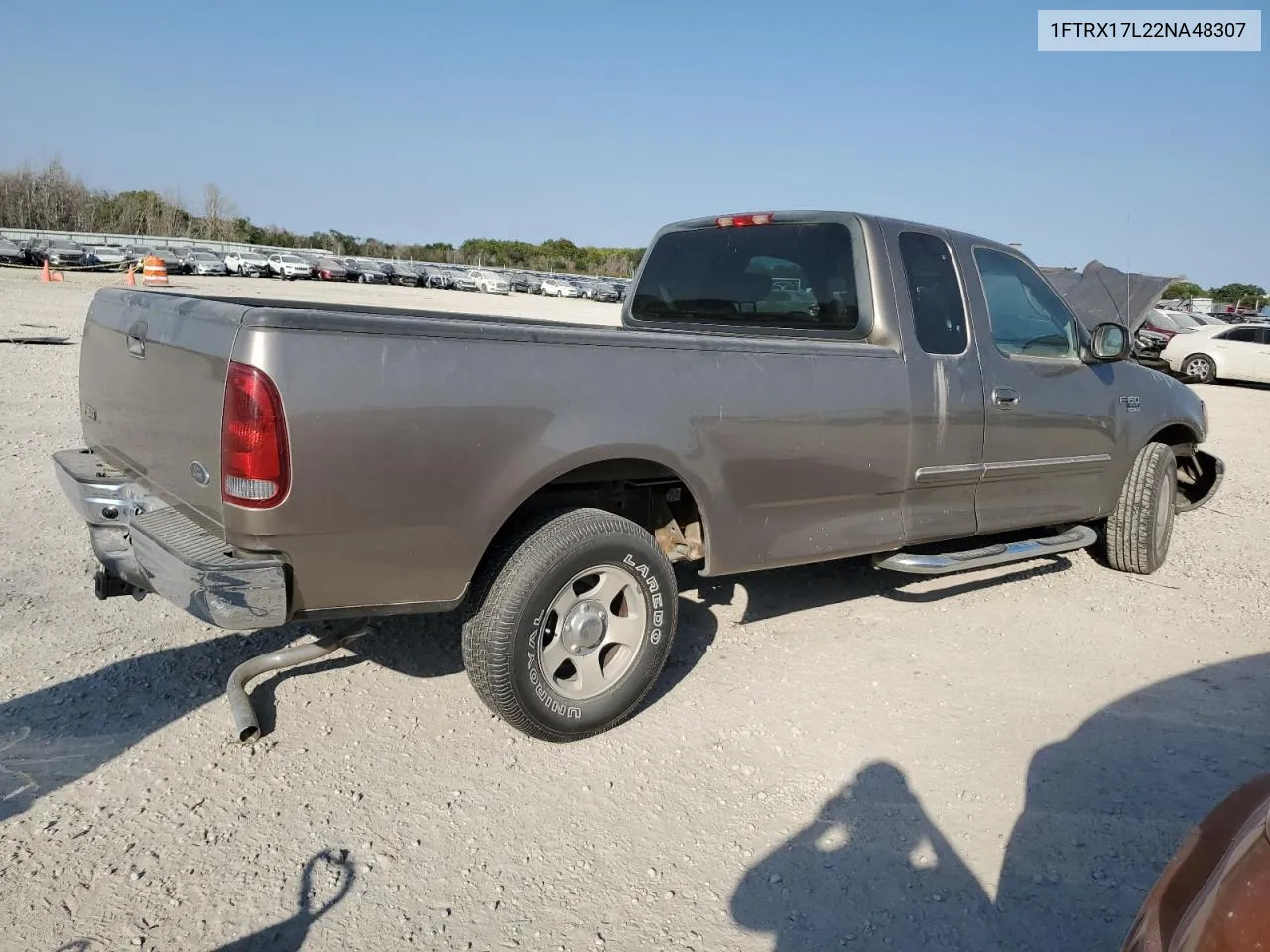 2002 Ford F150 VIN: 1FTRX17L22NA48307 Lot: 74238074