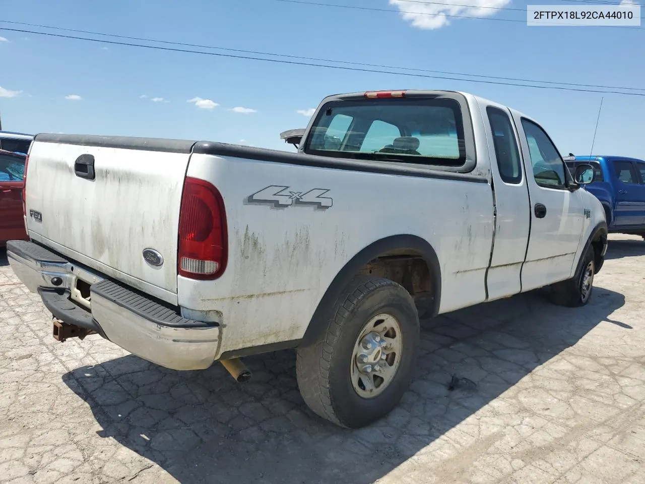 2002 Ford F150 VIN: 2FTPX18L92CA44010 Lot: 74502864