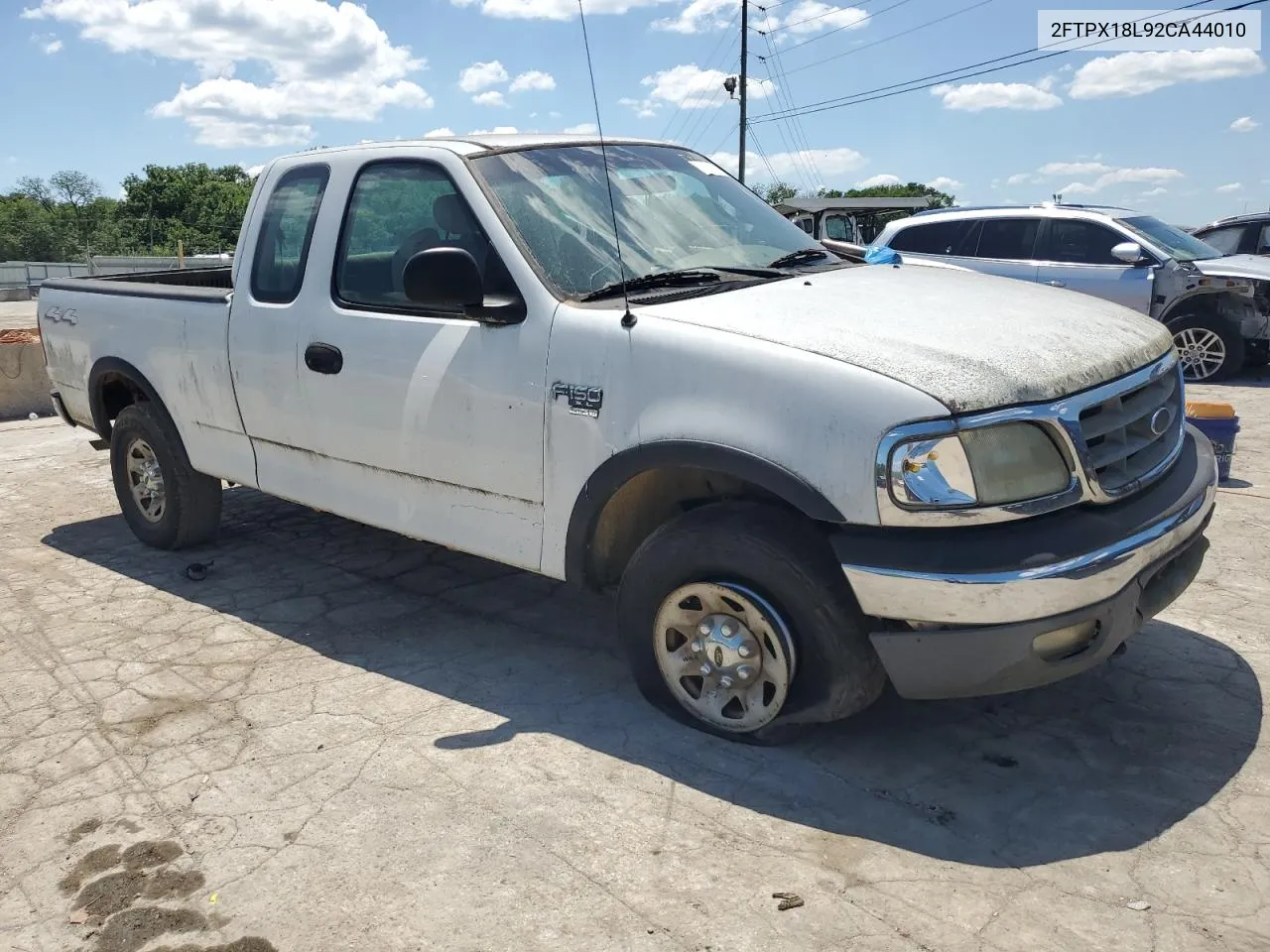 2002 Ford F150 VIN: 2FTPX18L92CA44010 Lot: 74502864