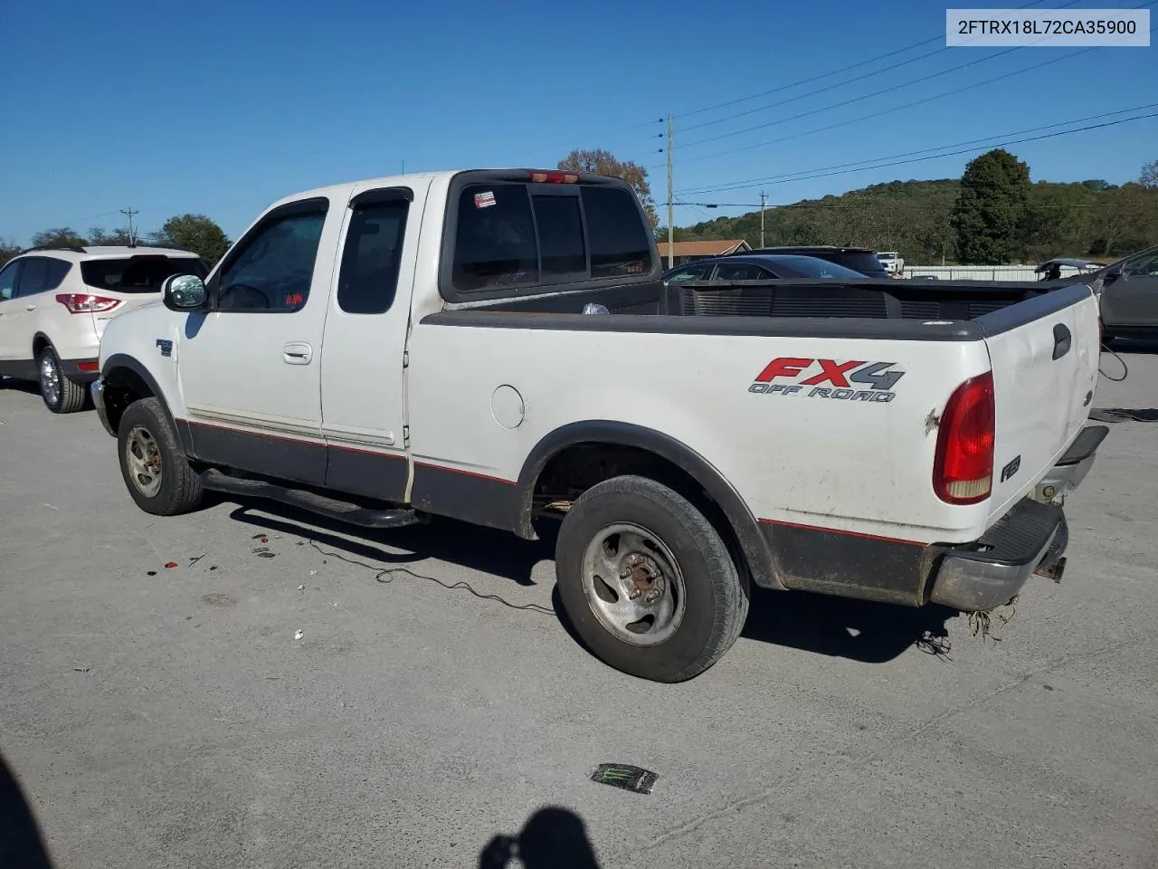 2002 Ford F150 VIN: 2FTRX18L72CA35900 Lot: 74606694