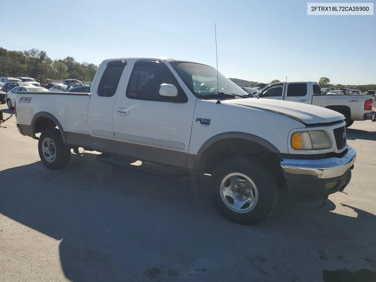 2002 Ford F150 VIN: 2FTRX18L72CA35900 Lot: 74606694