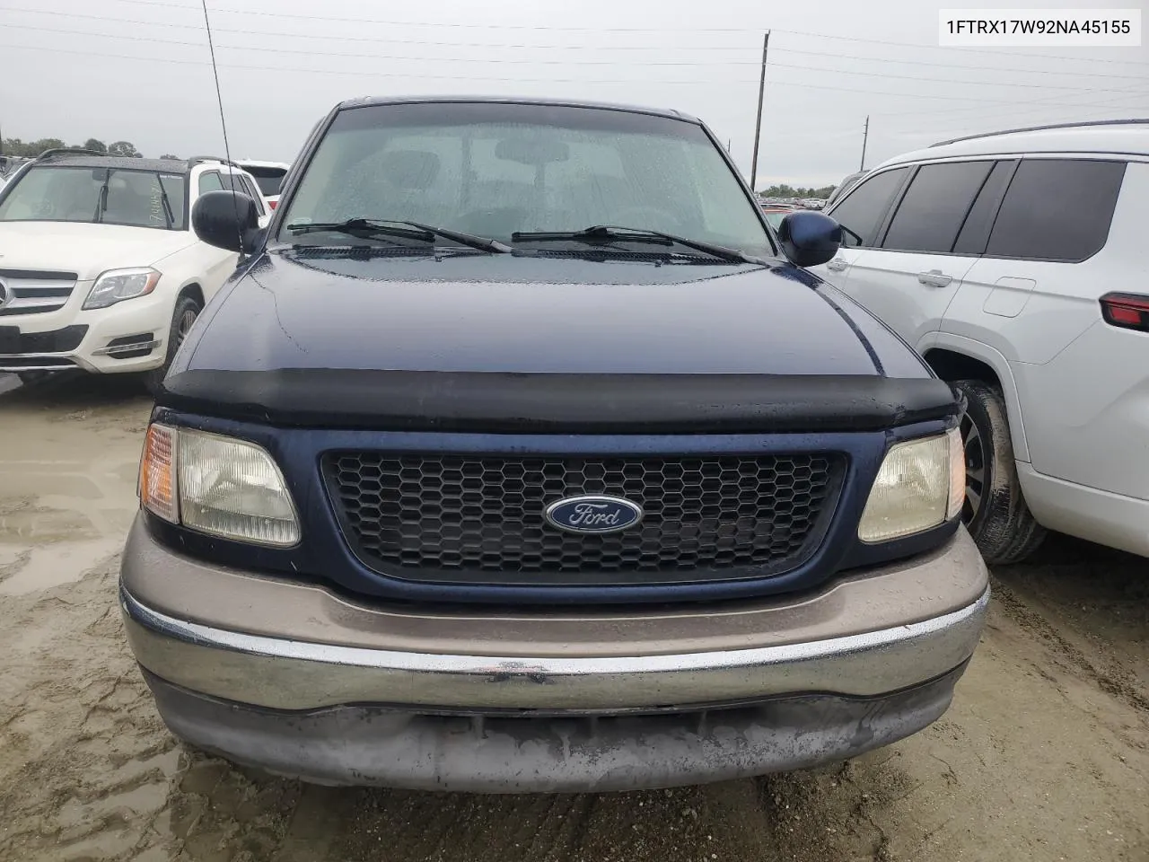 2002 Ford F150 VIN: 1FTRX17W92NA45155 Lot: 74843444