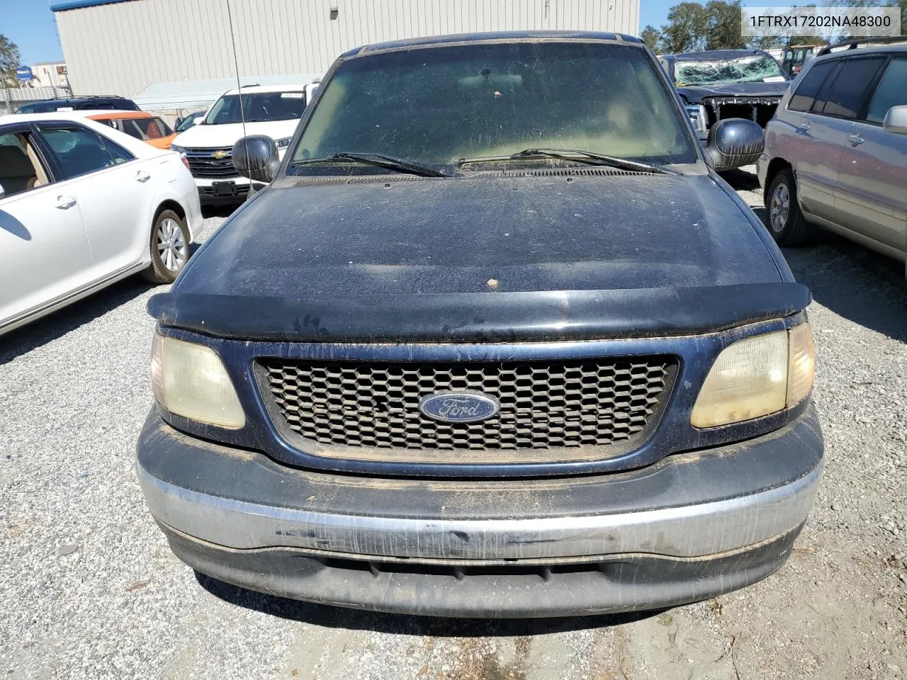 2002 Ford F150 VIN: 1FTRX17202NA48300 Lot: 75166464