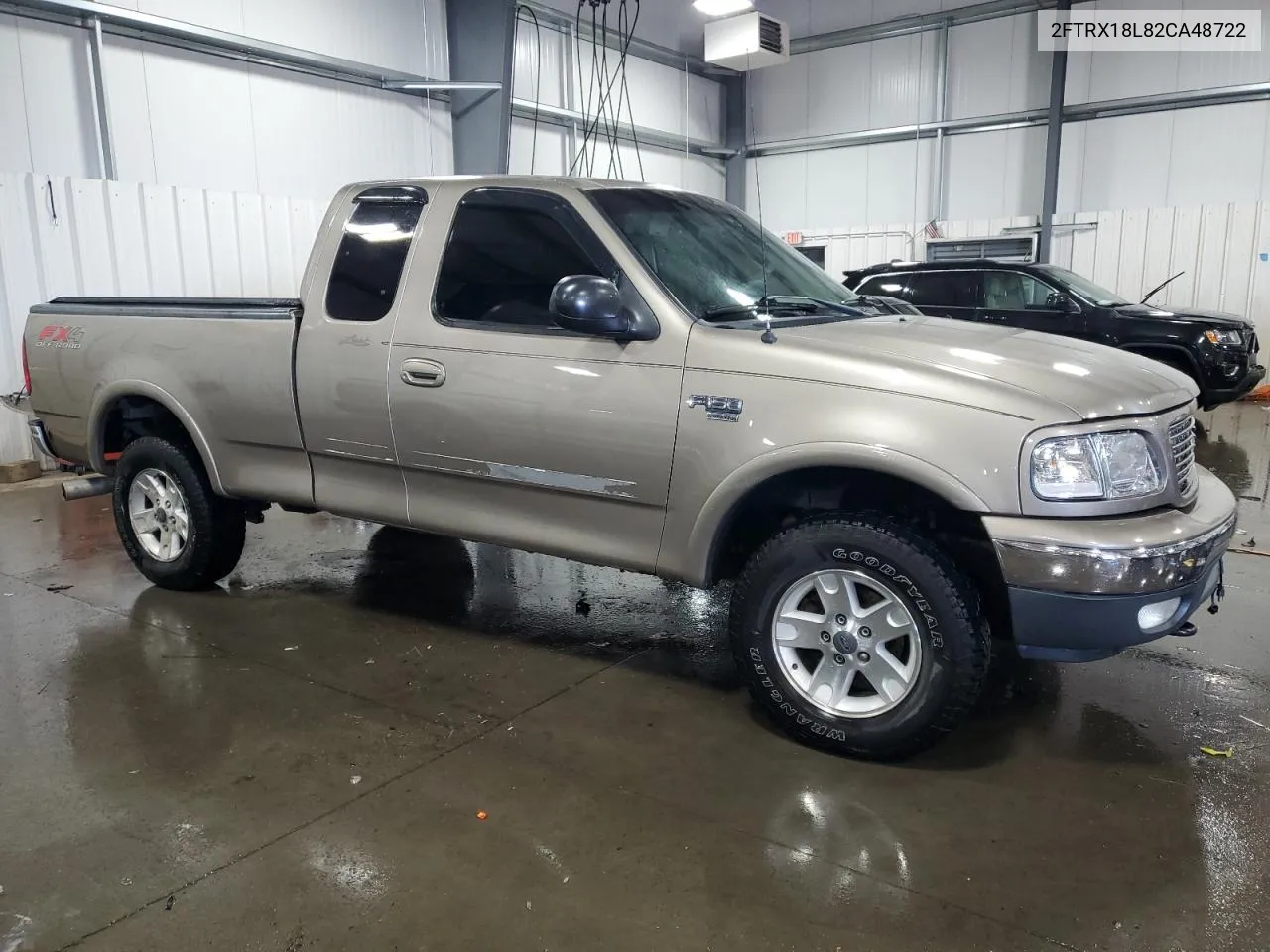 2002 Ford F150 VIN: 2FTRX18L82CA48722 Lot: 75342444