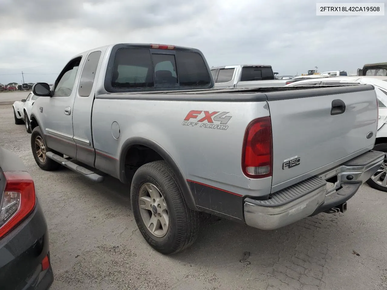 2002 Ford F150 VIN: 2FTRX18L42CA19508 Lot: 75405074