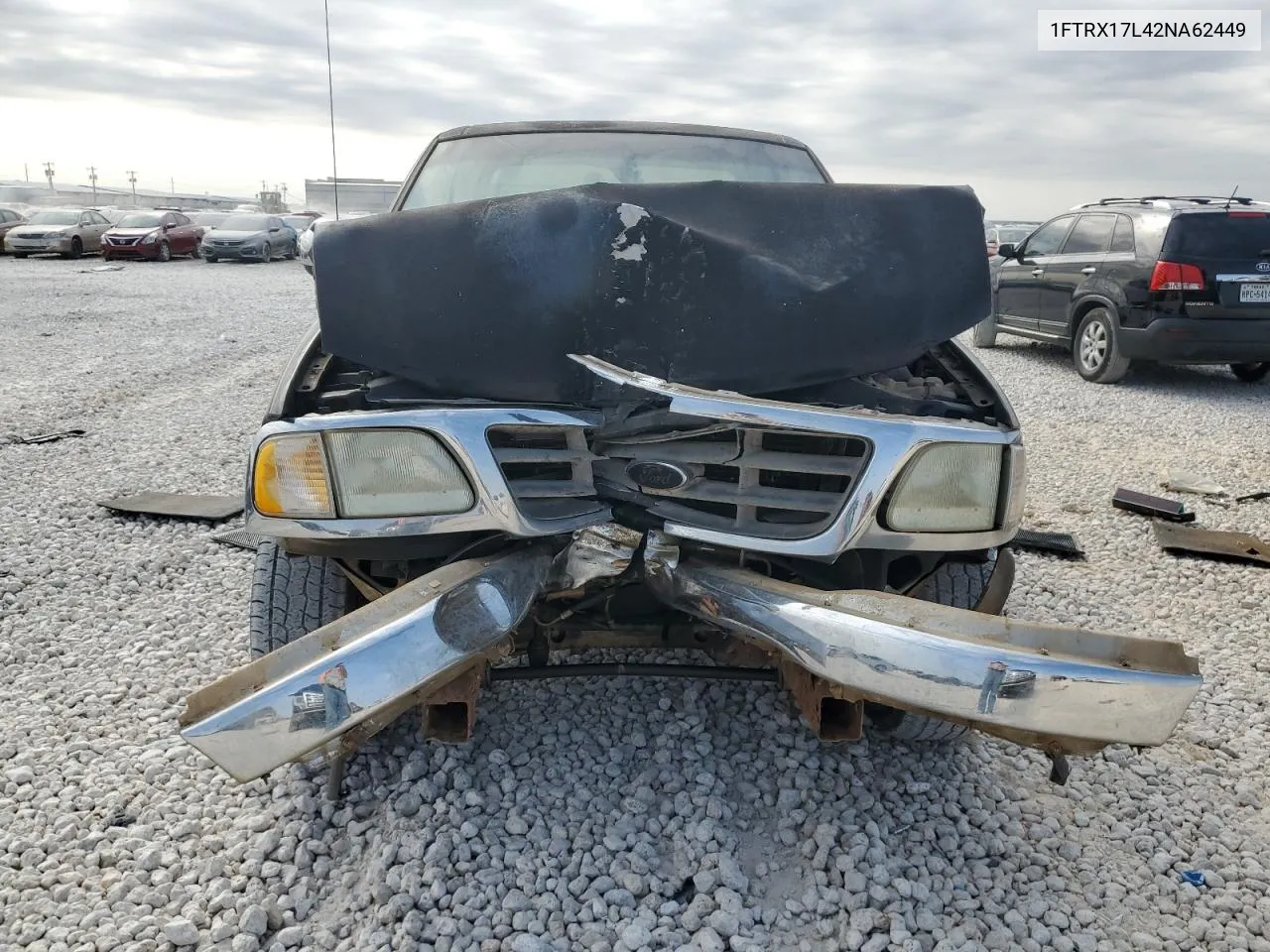 2002 Ford F150 VIN: 1FTRX17L42NA62449 Lot: 76159164