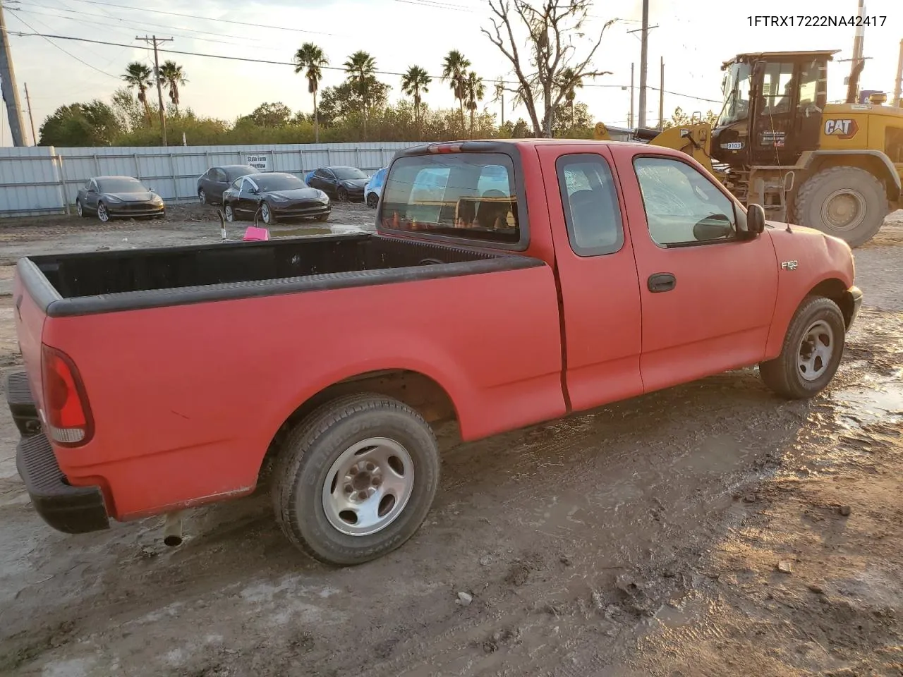 2002 Ford F150 VIN: 1FTRX17222NA42417 Lot: 76256094