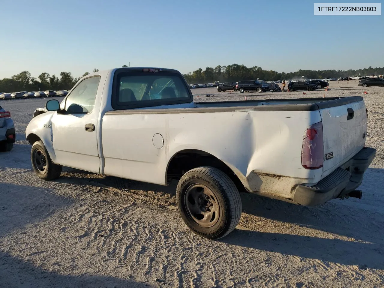 2002 Ford F150 VIN: 1FTRF17222NB03803 Lot: 76460504