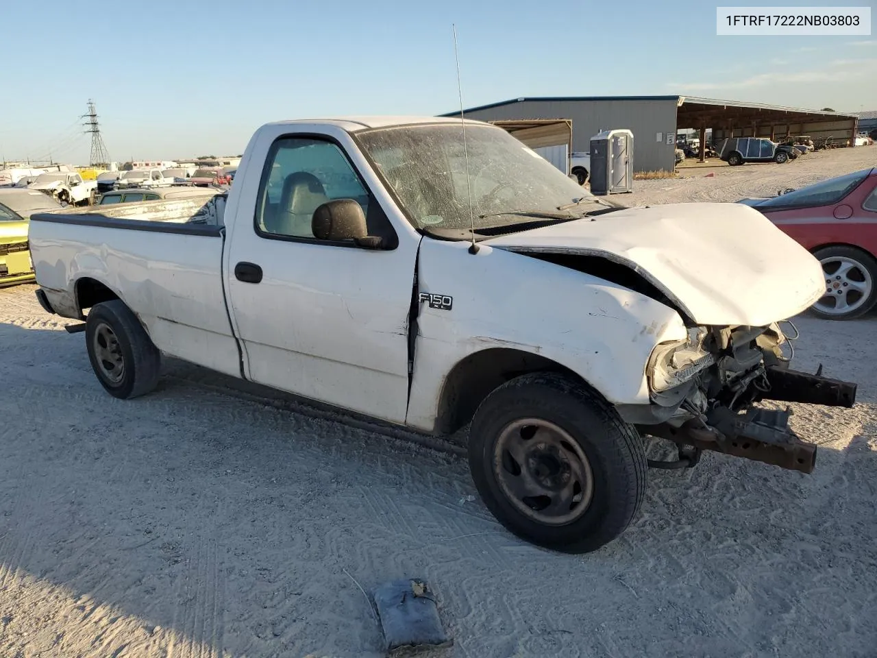 2002 Ford F150 VIN: 1FTRF17222NB03803 Lot: 76460504