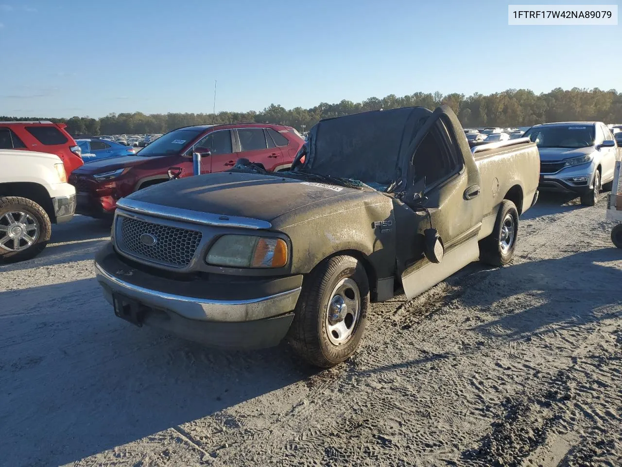 2002 Ford F150 VIN: 1FTRF17W42NA89079 Lot: 76519634