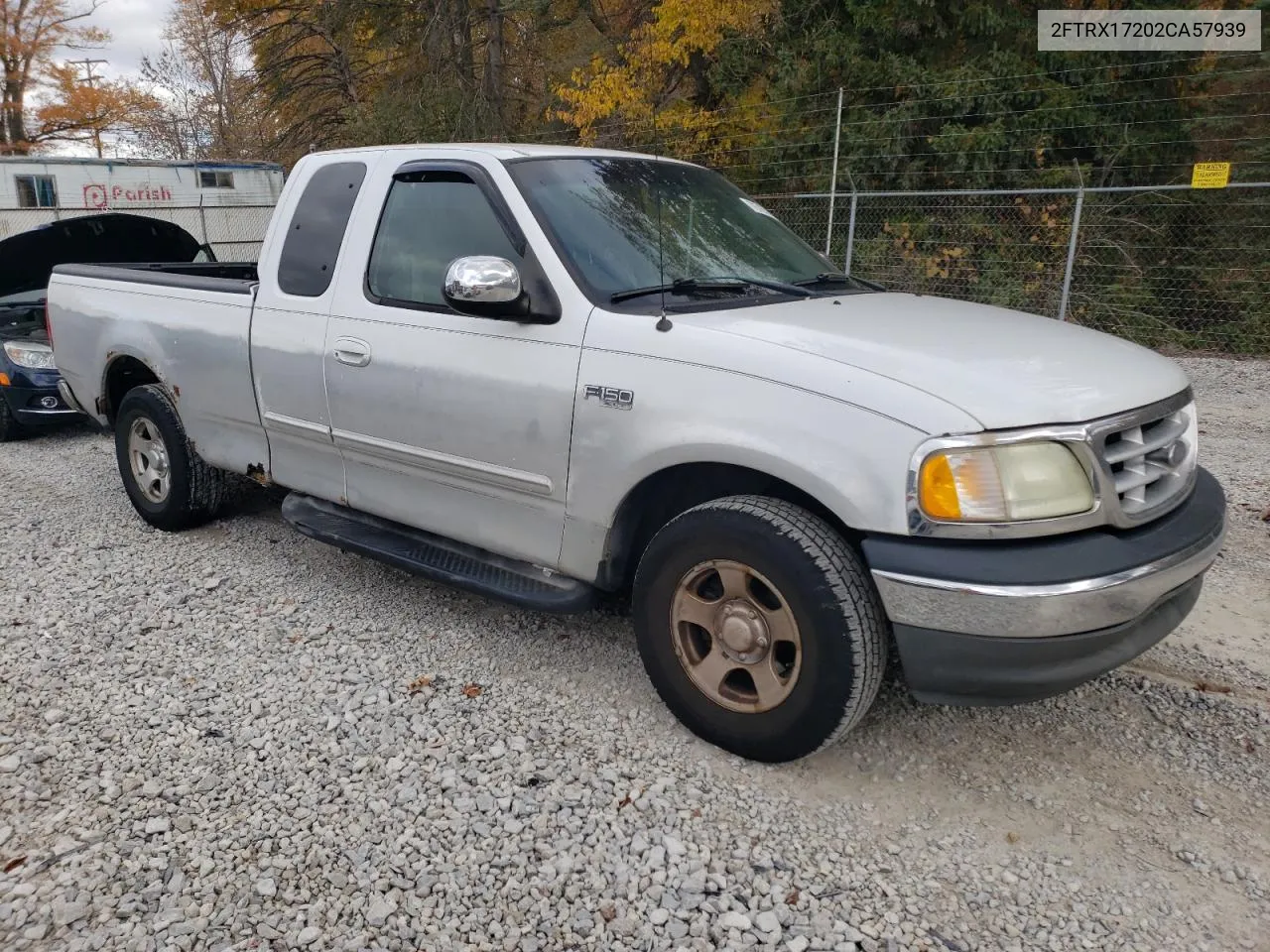 2002 Ford F150 VIN: 2FTRX17202CA57939 Lot: 76765784