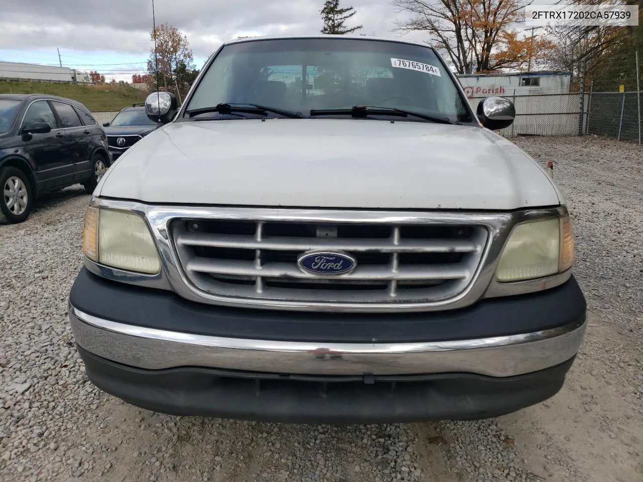 2002 Ford F150 VIN: 2FTRX17202CA57939 Lot: 76765784