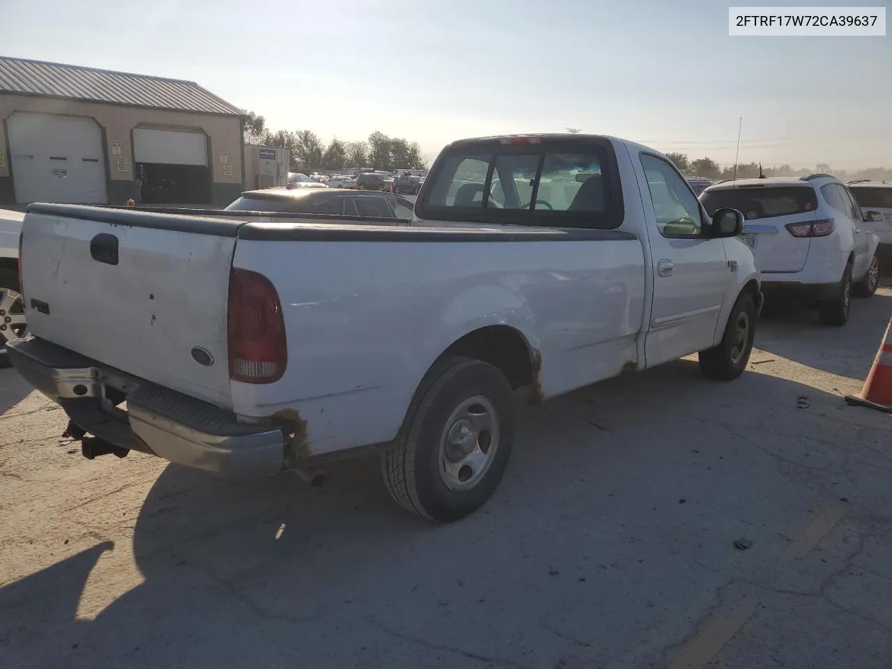 2002 Ford F150 VIN: 2FTRF17W72CA39637 Lot: 76827724