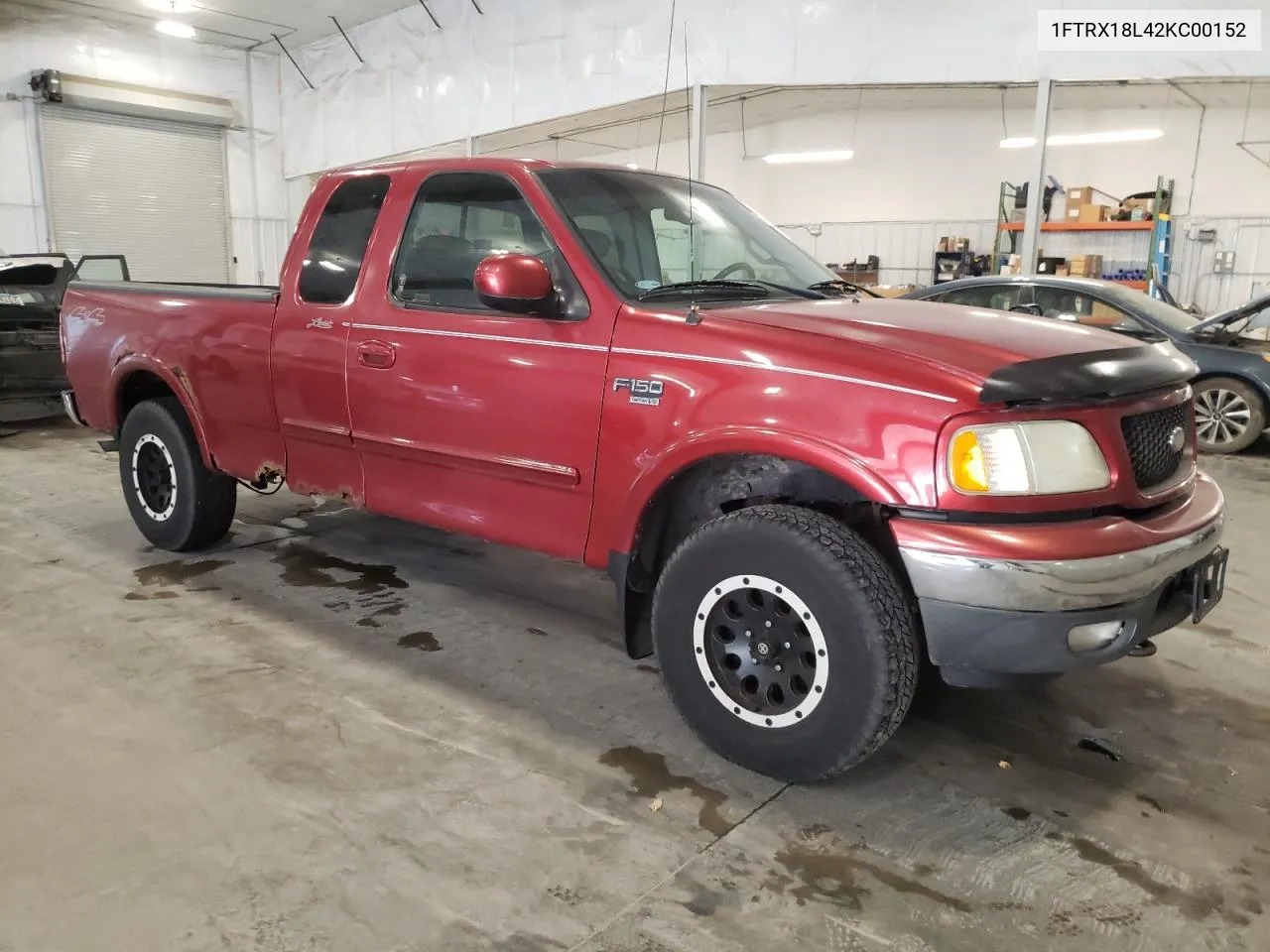 2002 Ford F150 VIN: 1FTRX18L42KC00152 Lot: 77270444