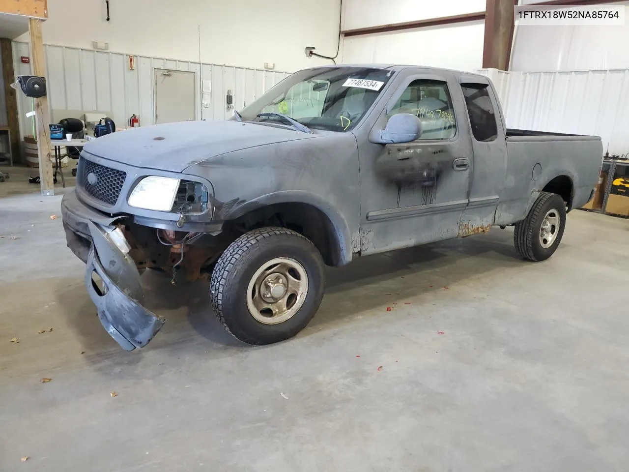 2002 Ford F150 VIN: 1FTRX18W52NA85764 Lot: 77487534