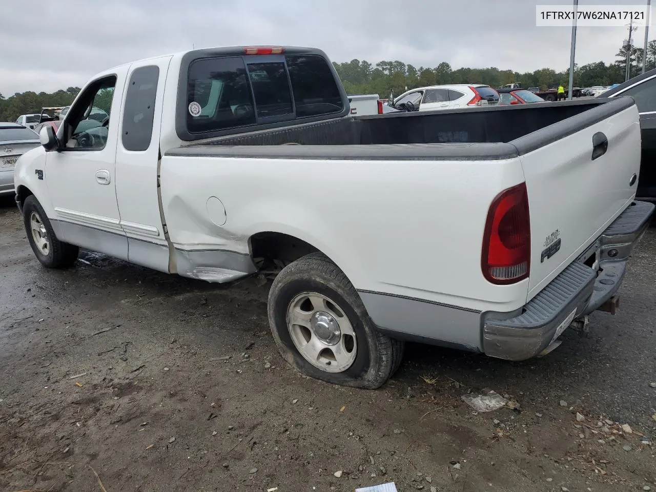 2002 Ford F150 VIN: 1FTRX17W62NA17121 Lot: 78494954