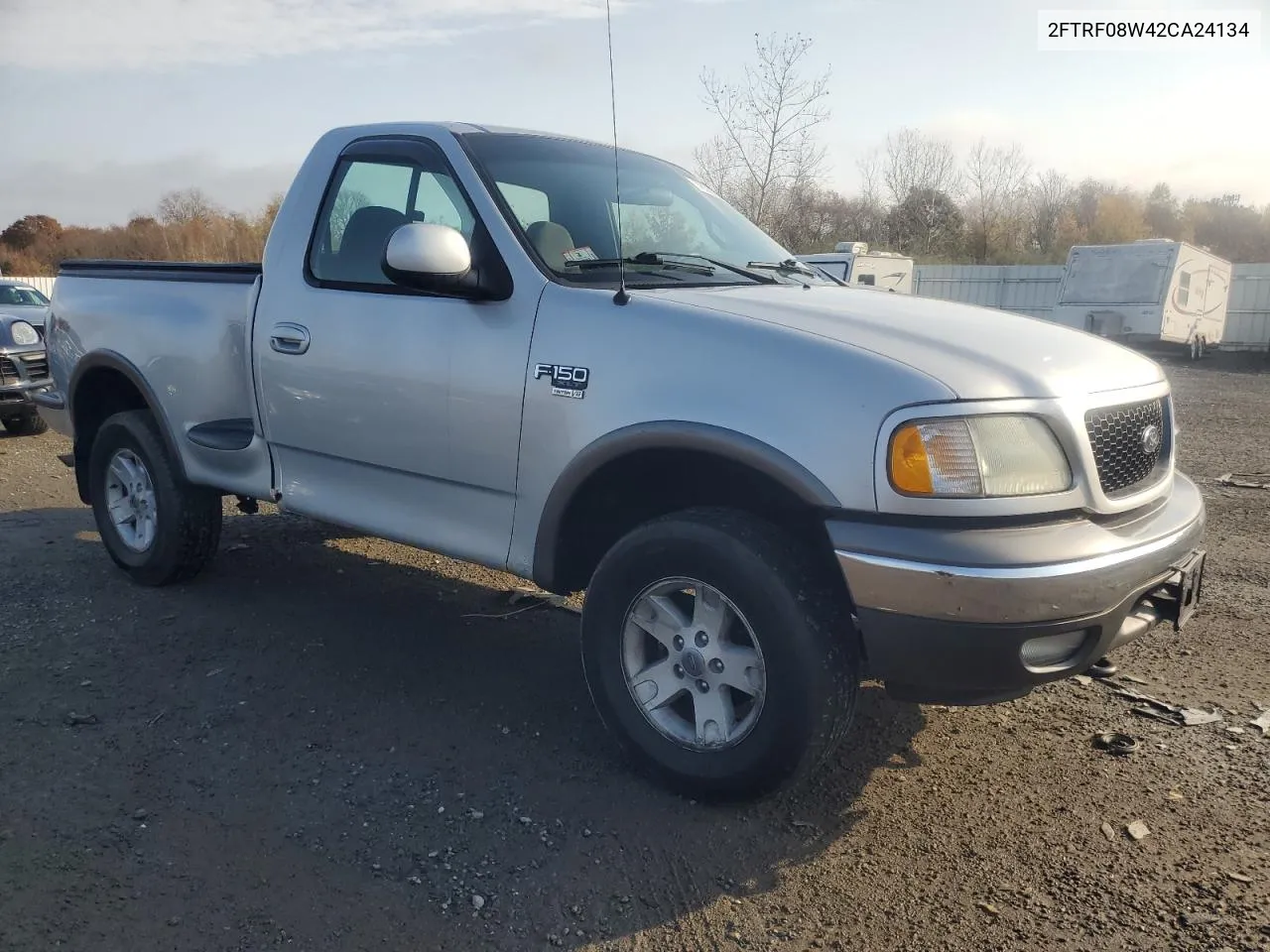 2002 Ford F150 VIN: 2FTRF08W42CA24134 Lot: 78592644