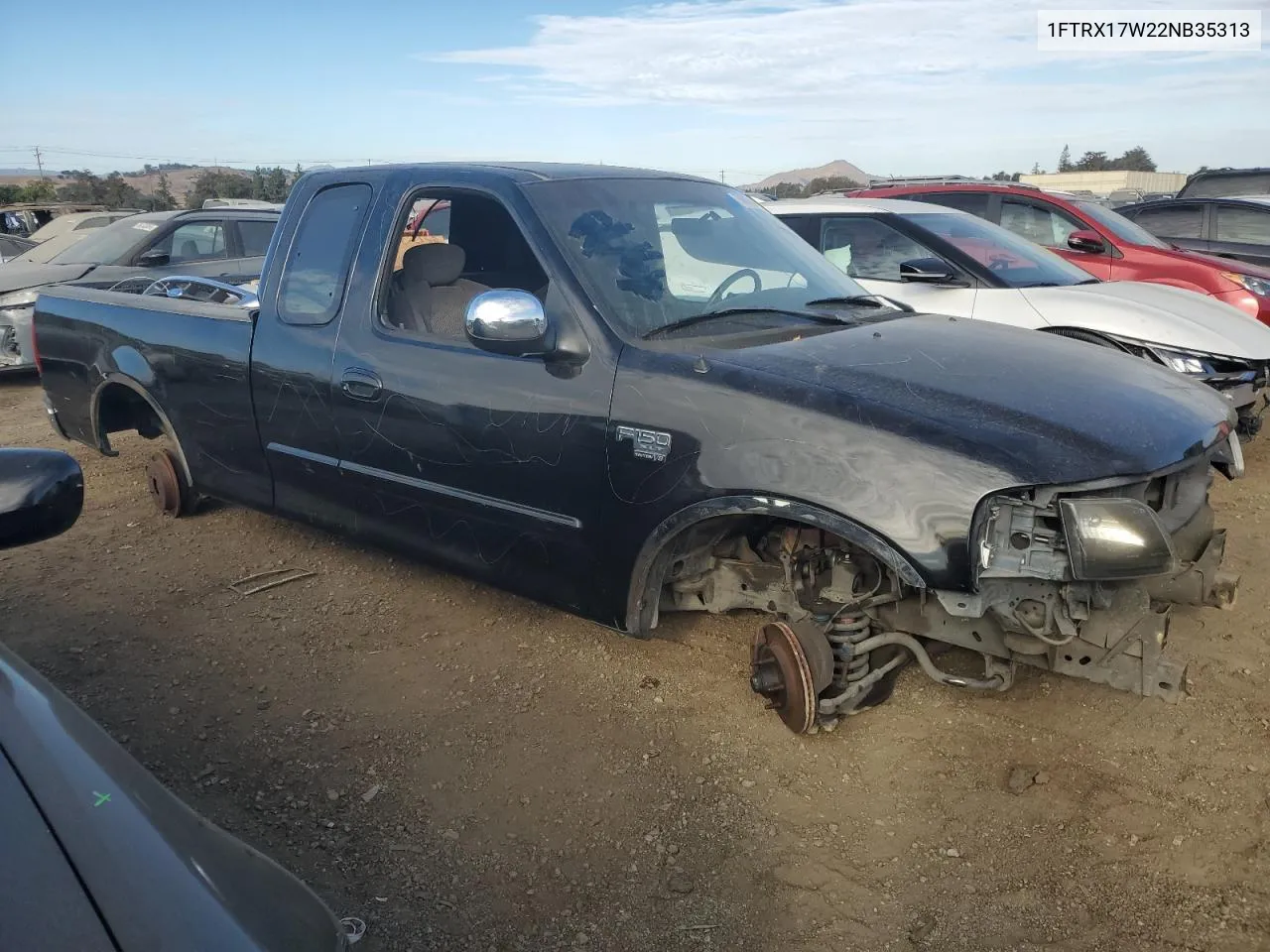 2002 Ford F150 VIN: 1FTRX17W22NB35313 Lot: 78667574