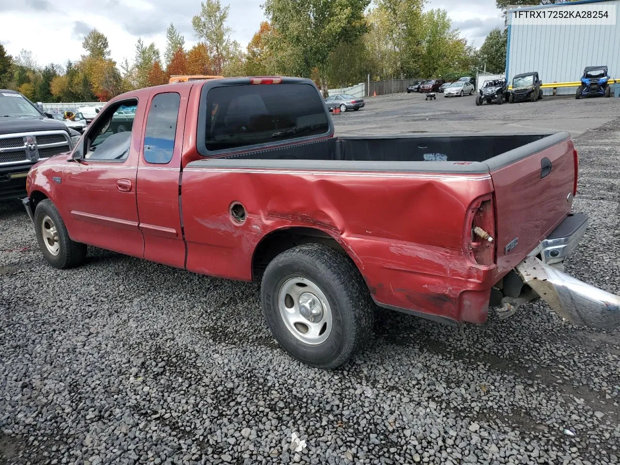 2002 Ford F150 VIN: 1FTRX17252KA28254 Lot: 78759864