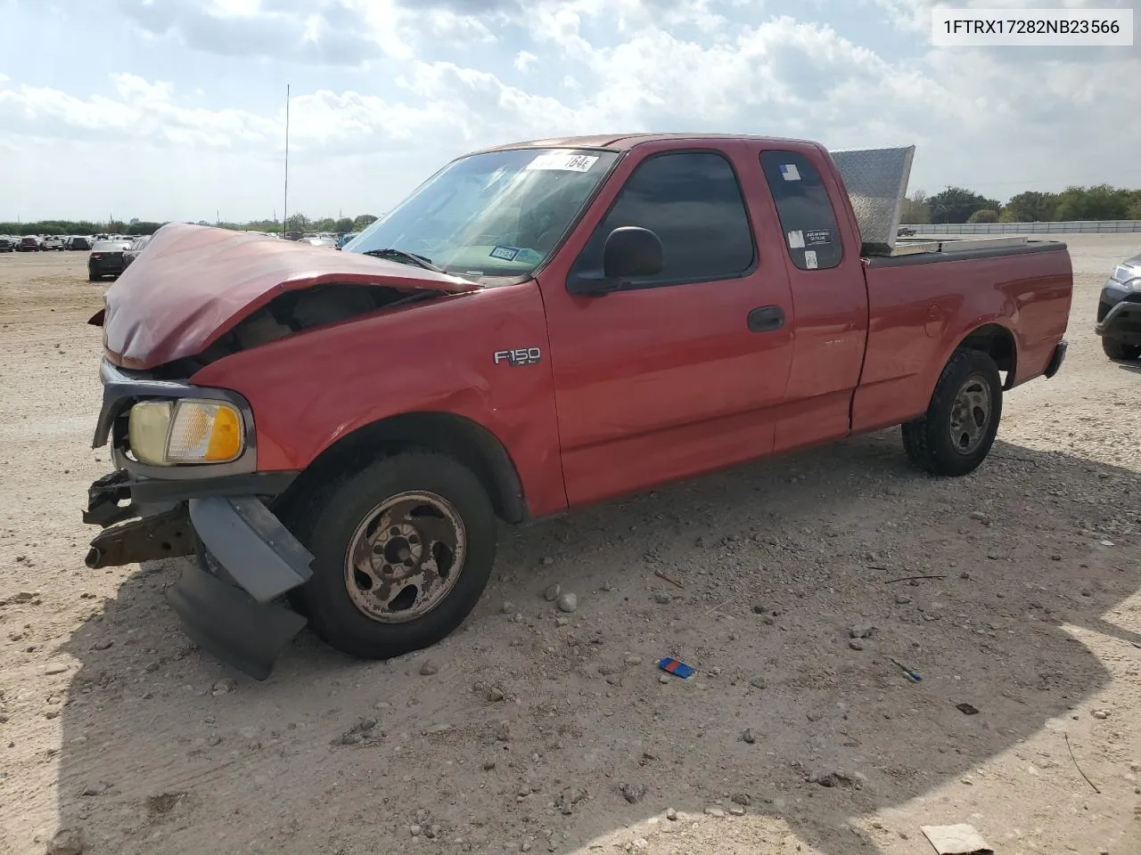 2002 Ford F150 VIN: 1FTRX17282NB23566 Lot: 78819164