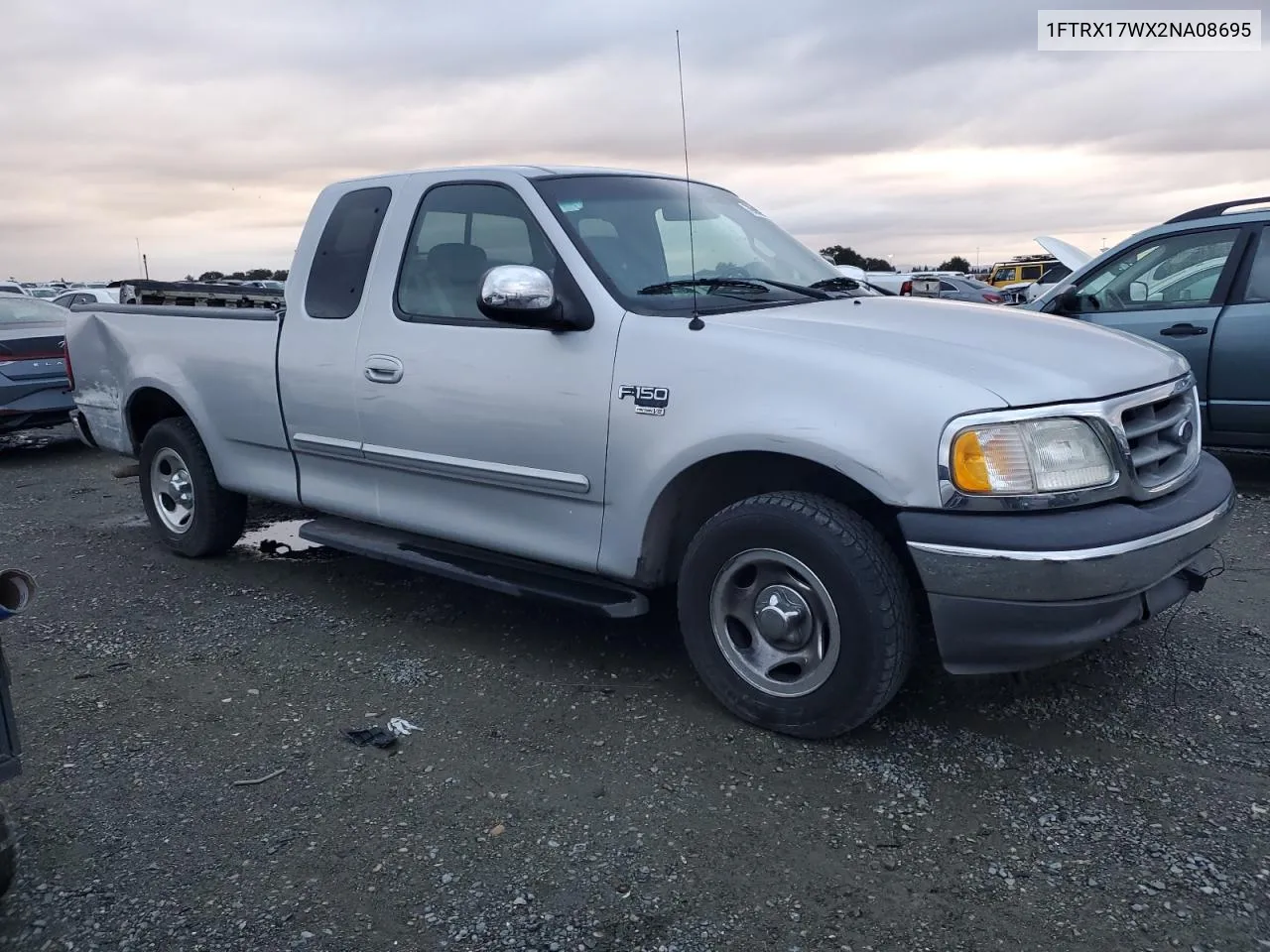 2002 Ford F150 VIN: 1FTRX17WX2NA08695 Lot: 78901594