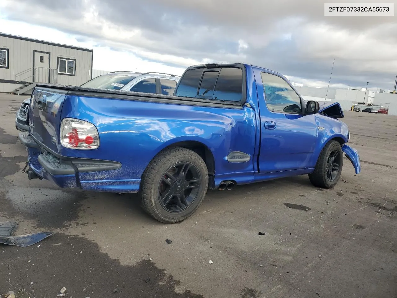 2002 Ford F150 Svt Lightning VIN: 2FTZF07332CA55673 Lot: 78952834