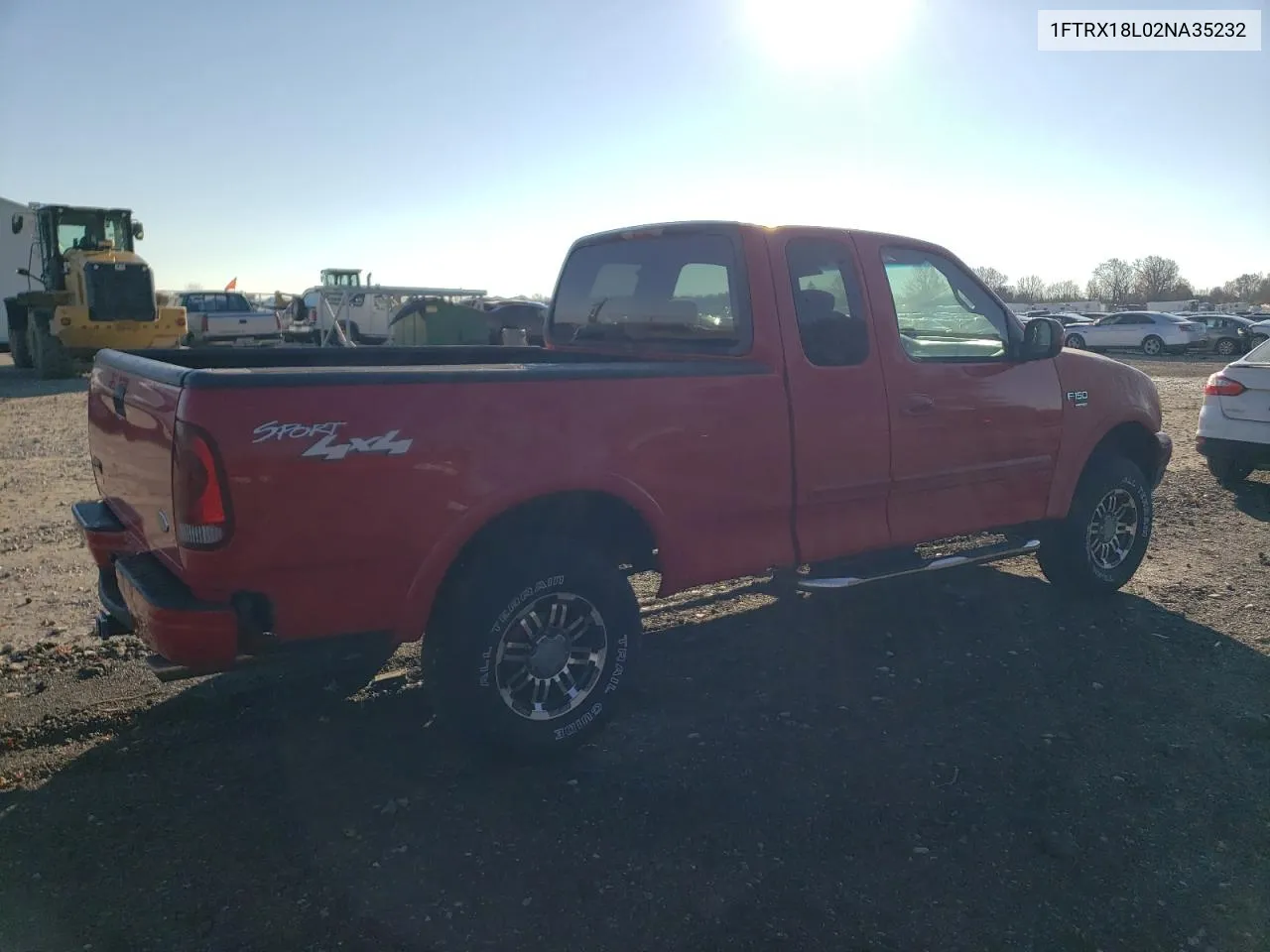 2002 Ford F150 VIN: 1FTRX18L02NA35232 Lot: 78961754