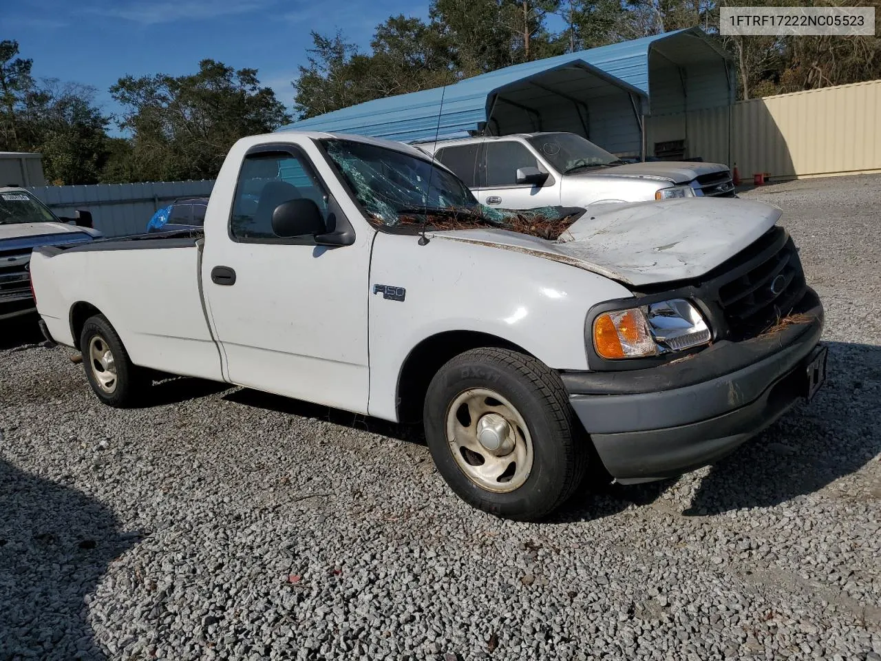 2002 Ford F150 VIN: 1FTRF17222NC05523 Lot: 79099594