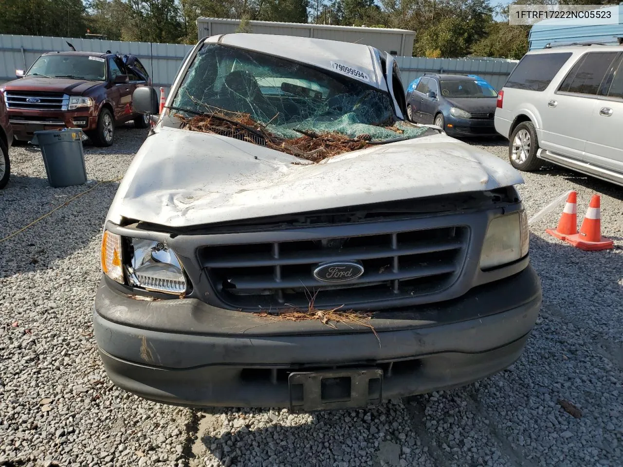 2002 Ford F150 VIN: 1FTRF17222NC05523 Lot: 79099594