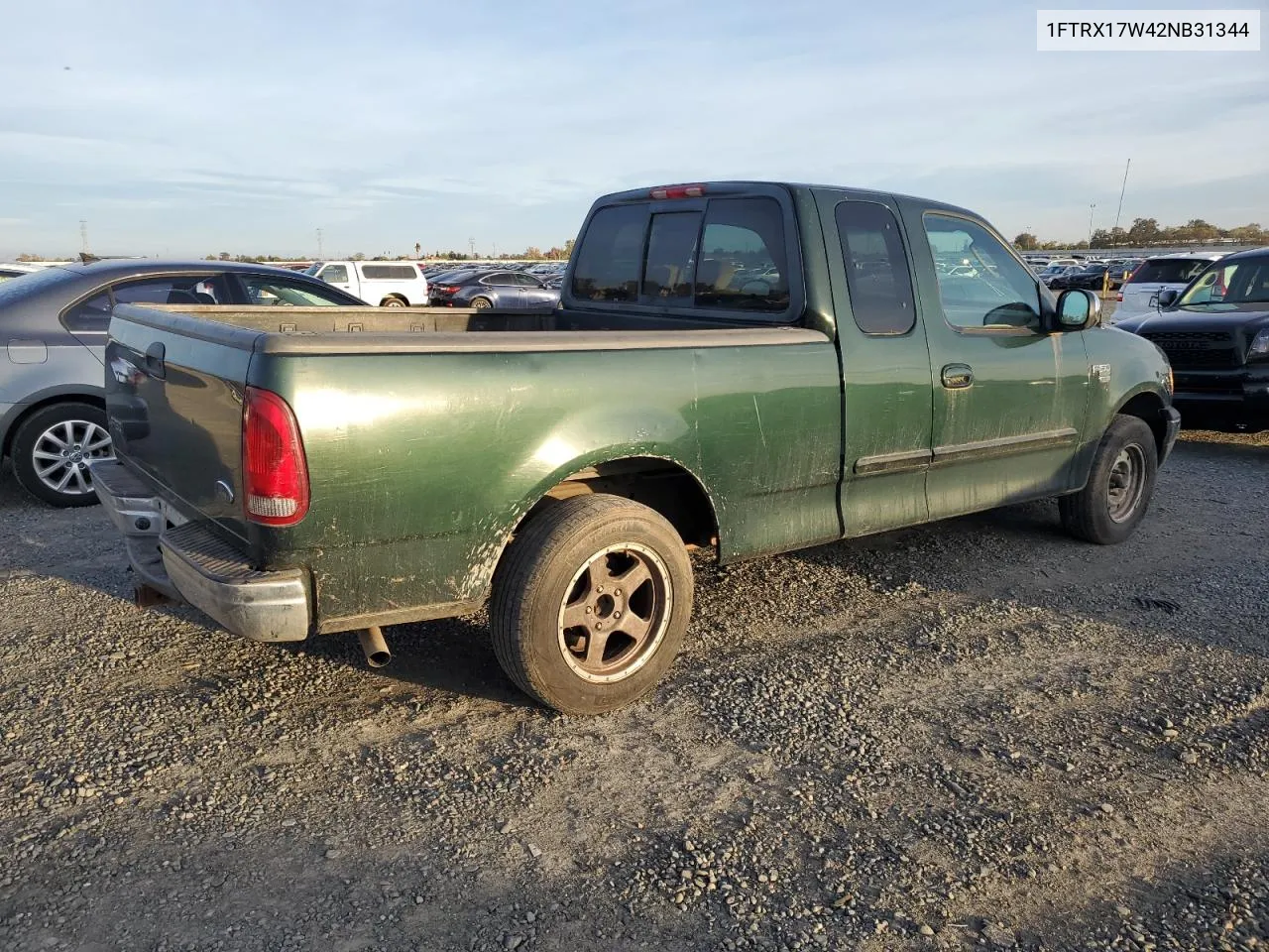 2002 Ford F150 VIN: 1FTRX17W42NB31344 Lot: 79356904