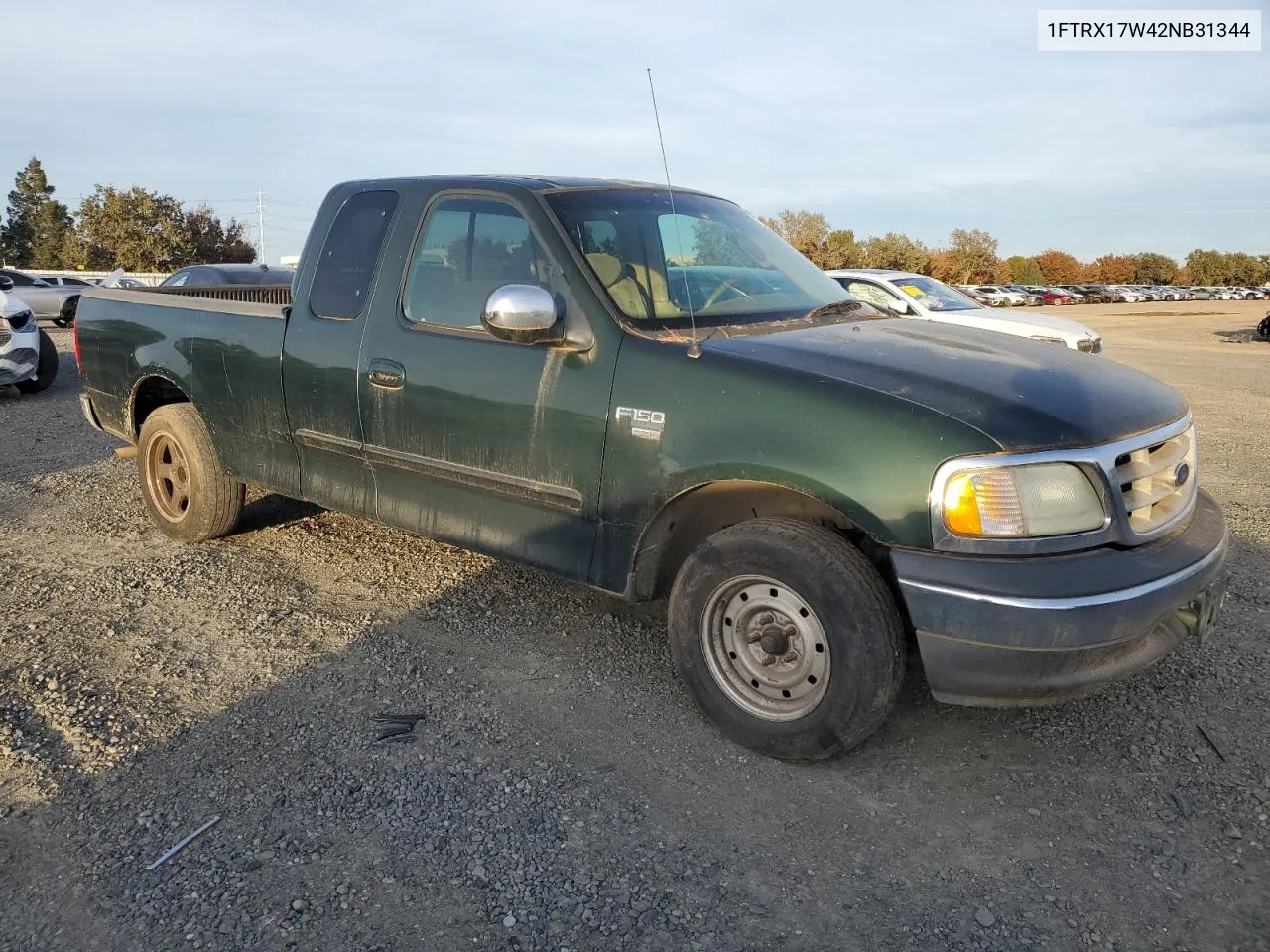 2002 Ford F150 VIN: 1FTRX17W42NB31344 Lot: 79356904