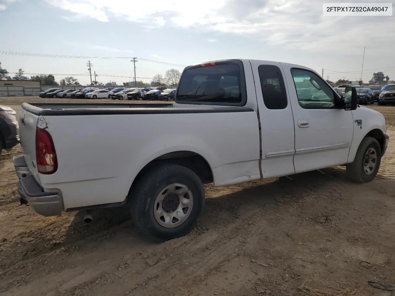 2002 Ford F150 VIN: 2FTPX17Z52CA49047 Lot: 80060254