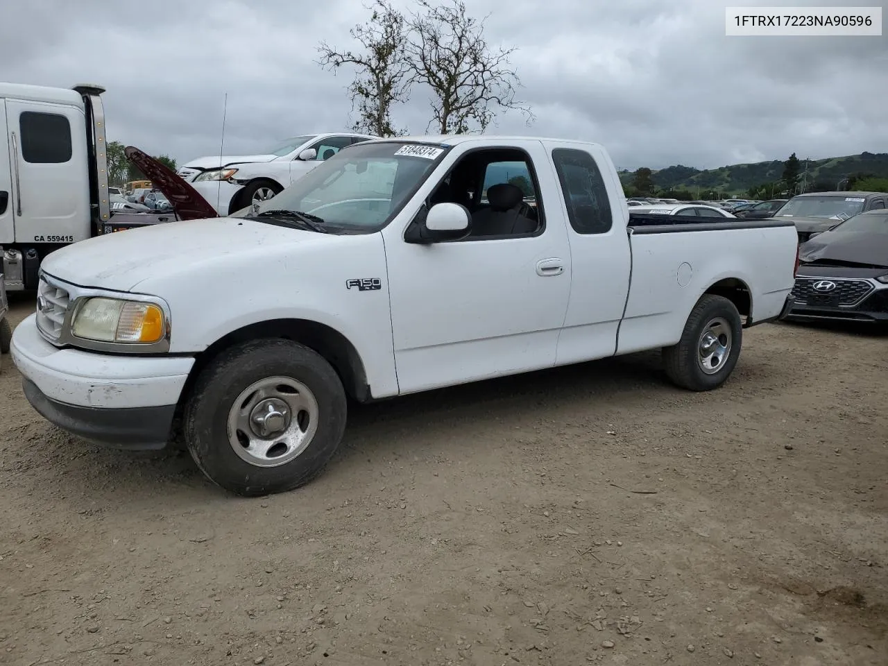 2003 Ford F150 VIN: 1FTRX17223NA90596 Lot: 51848374